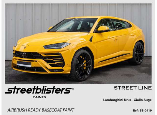 Pre-Order – Lamborghini Giallo Auge 30ml 1:0 Streetblisters Model (SB30-0419) – ETA. November 2026