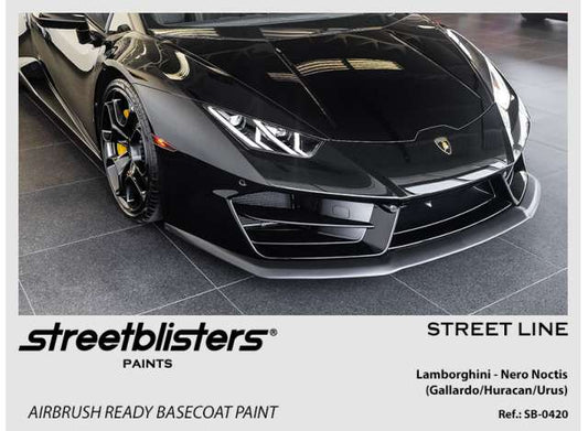 Pre-Order – Lamborghini Nero Noctis 30ml 1:0 Streetblisters Model (SB30-0420) – ETA. November 2026