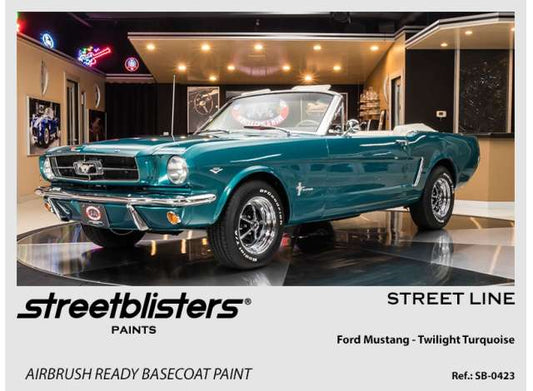 Pre-Order – Ford Mustang Twilight Turquoise 30ml 1:0 Streetblisters Model (SB30-0423) – ETA. November 2026