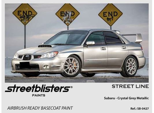 Pre-Order – Subaru Crystal Grey Metallic 30ml 1:0 Streetblisters Model (SB30-0427) – ETA. November 2026