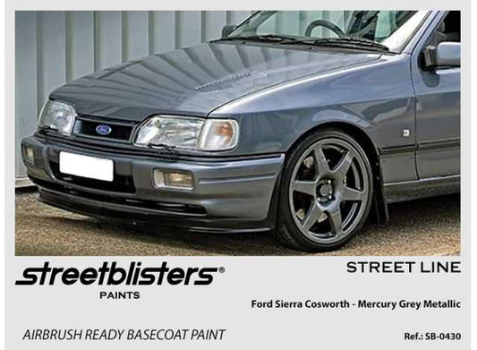 Pre-Order – Ford Sierra Cosworth Mercury Grey Metallic 30ml 1:0 Streetblisters Model (SB30-0430) – ETA. November 2026