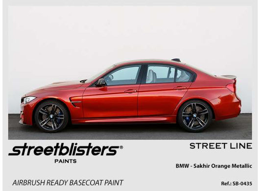 Pre-Order – BMW Sakhir Orange Metallic 2x30ml 1:0 Streetblisters Model (SB30-0435) – ETA. November 2026