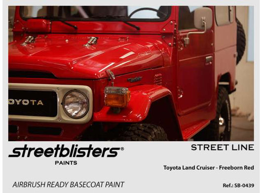 Pre-Order – Toyota Land Cruiser Freeborn Red 30ml 1:0 Streetblisters Model (SB30-0439) – ETA. November 2026