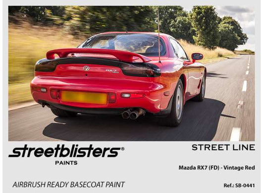 Pre-Order – Mazda RXF (FD) Vintage Red 30ml 1:0 Streetblisters Model (SB30-0441) – ETA. November 2026