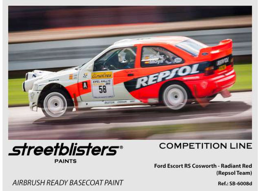 Pre-Order – Ford Escort RS Cosworth *Repsol* Radiant Red 30ml 1:0 Streetblisters Model (SB30-6008D) – ETA. November 2026