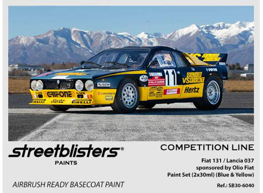 Pre-Order – Fiat/Lancia131/037 Olio Fiat Team 2x30ml 1:0 Streetblisters Model (SB30-6040) – ETA. November 2026