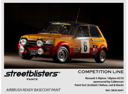 Pre-Order – Calberson Team - Paint 3x30ml 1:0 Streetblisters Model (SB30-6041) – ETA. November 2026
