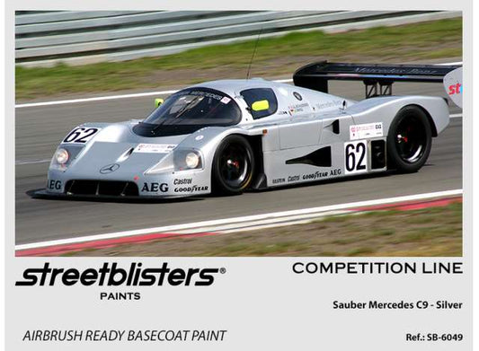 Pre-Order – Sauber Mercedes C9 Silver 30ml 1:0 Streetblisters Model (SB30-6049) – ETA. November 2026