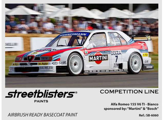 Pre-Order – Alfa Romeo 155 V6 TI Bianco 30ml 1:0 Streetblisters Model (SB30-6060) – ETA. November 2026