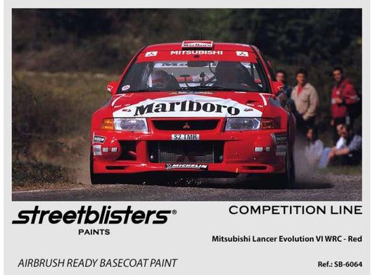Pre-Order – Mitsubishi Lancer Evolution VI WRC Red 30ml 1:0 Streetblisters Model (SB30-6064) – ETA. November 2026