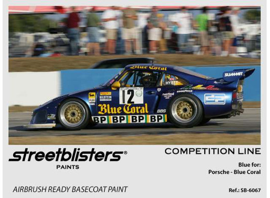 Pre-Order – Porsche Blue Coral - Blue 30ml 1:0 Streetblisters Model (SB30-6067) – ETA. November 2026