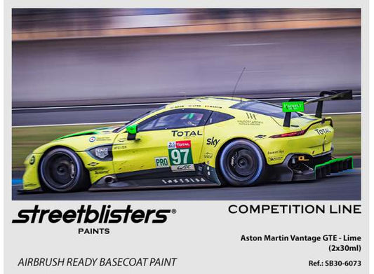Pre-Order – Aston Martin Vantage GTE Lime 2x30ml 1:0 Streetblisters Model (SB30-6073) – ETA. November 2026