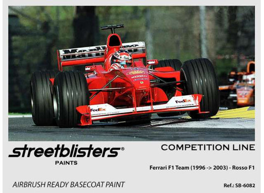 Pre-Order – Ferrari F1 Team (1996-2003) Rosso F1 30ml 1:0 Streetblisters Model (SB30-6082) – ETA. November 2026