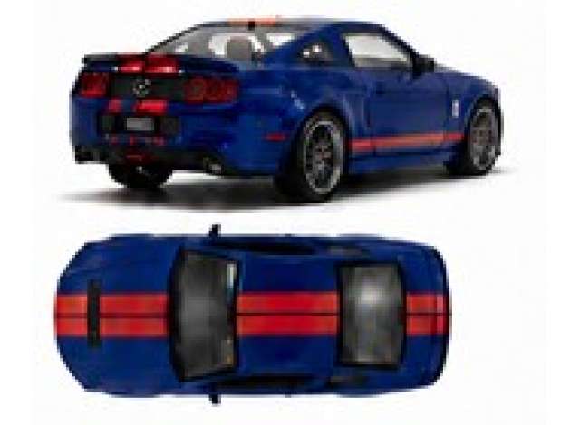 Pre-Order – 2013 Ford Mustang GT500 *Superman*, deep impact blue with red stripes 1:64 Acme Diecast Model (ACMESC64011) – ETA. December 2026