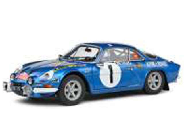 Pre-Order – 1972 Alpine A110 1600S blue #1 Therier/Roure Monte Carlo, blue 1:18 Solido Model (SOLI1804210) – ETA. January 2027