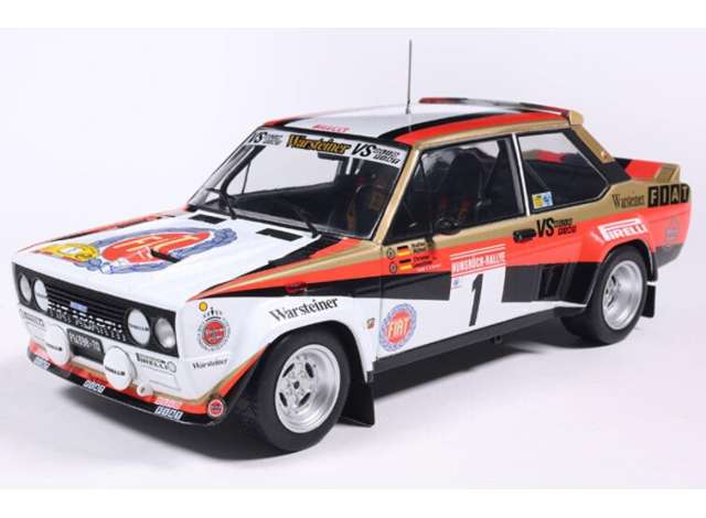 Pre-Order – 1980 Fiat 131 Abarth #1 Rohrl / Geistdorfer Rally Hunsruck, various 1:18 Solido Model (SOLI1806008) – ETA. January 2027