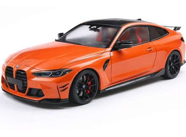 Pre-Order – 2025 BMW M4 Performance Parts, orange 1:18 Solido Model (SOLI1814504) – ETA. January 2027