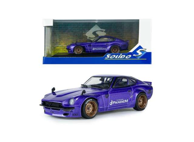 Pre-Order – 1973 Pandem 240Z, purple metallic 1:43 Solido Model (SOLI4316303) – ETA. January 2027