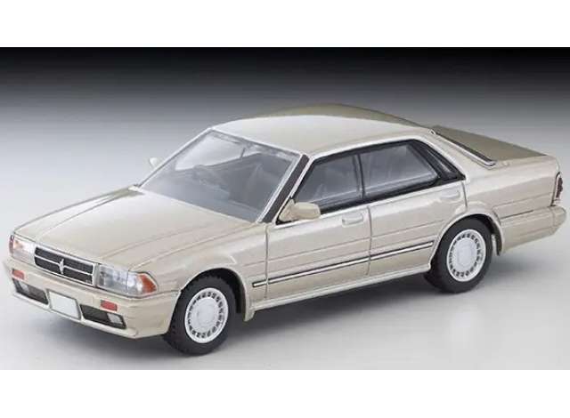 Pre-Order – 1989 Nissan Cedric HT V20 *Gran Turismo*, yellowish silver 1:64 Tomica Limited Vintage Model (TLV-N368B) – ETA. December 2026