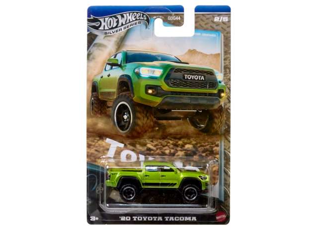 Pre-Order – 2020 Toyota Tacoma, green 1:64 Hotwheels Model (HWMVJCB72) – ETA. December 2026