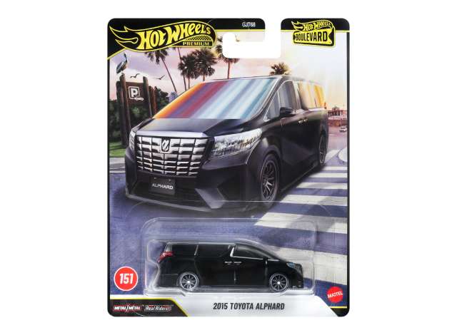 Pre-Order – Toyota Alphard *Boulevard series*, black 1:64 Hotwheels Model (HWMVJHW20) – ETA. December 2026