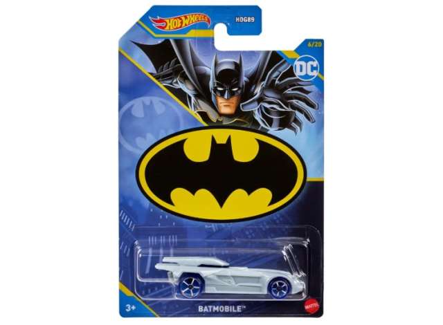 Pre-Order – Batmobile, white-grey 1:64 Hotwheels Model (HWMVHLK60) – ETA. December 2026