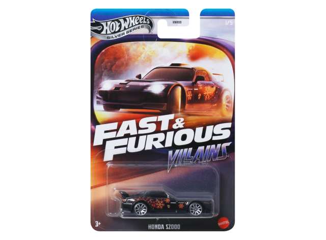 Pre-Order – Honda S2000 *Fast & Furious*, black/red 1:64 Hotwheels Model (HWMVJBY34) – ETA. December 2026