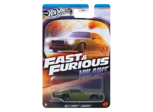 Pre-Order – 1973 Cheverolet Camaro *Fast & Furious*, green 1:64 Hotwheels Model (HWMVJBY37) – ETA. December 2026