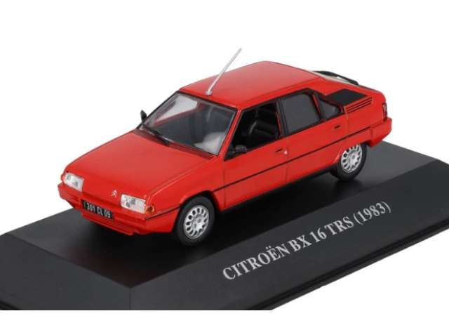 Pre-Order – 1983 Citroën BX 16 TRS, red 1:43 Magazine Models Model (MAG043BJ13) – ETA. December 2026