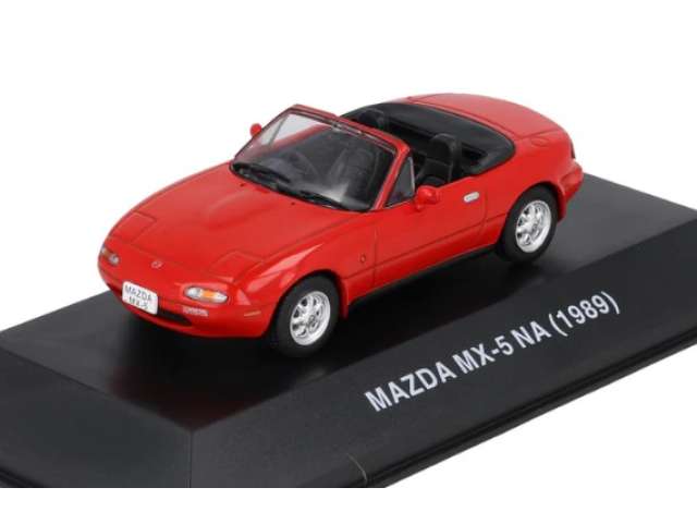 Pre-Order – 1989 Mazda MX5 NA, red 1:43 Magazine Models Model (MAG043BJ14) – ETA. December 2026