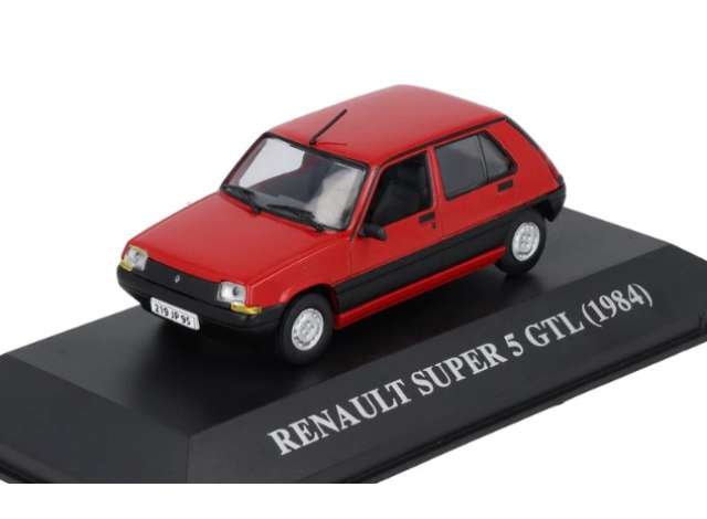 Pre-Order – 1984 Renault 5 GTL, red 1:43 Magazine Models Model (MAG043BJ6) – ETA. December 2026