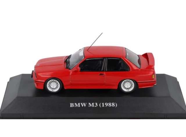 Pre-Order – 1988 BMW M3 E30, red 1:43 Magazine Models Model (MAG043BJ8) – ETA. December 2026
