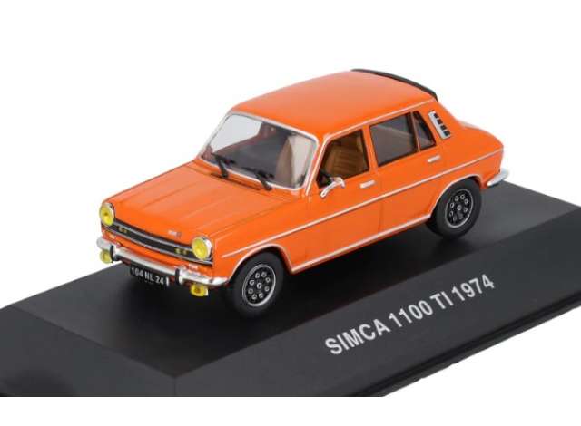 Pre-Order – 1975 Simca 1100 TI, orange 1:43 Magazine Models Model (MAG043BJ9) – ETA. December 2026