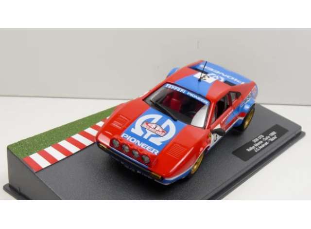 Pre-Order – 1982 Ferrari 308 GTB #3 Andruet Rallye Monte Carlo, red 1:43 Magazine Models Model (MAG043CF5) – ETA. December 2026