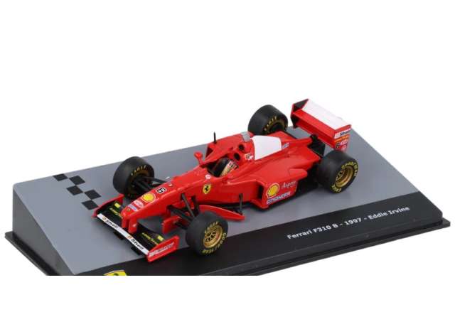Pre-Order – 1997 Ferrari F310B #6 Eddie Irvine, red 1:43 Magazine Models Model (MAG043F1F35) – ETA. December 2026