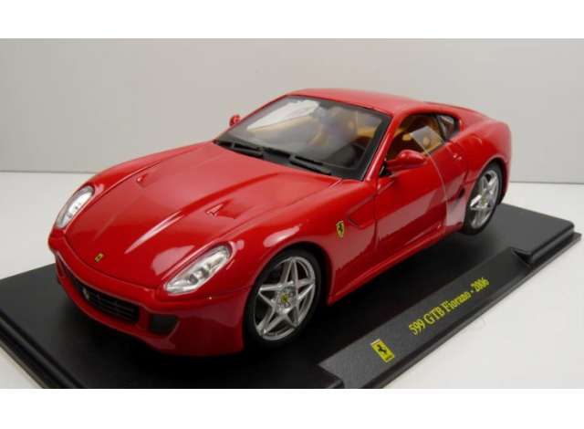 Pre-Order – 2006 Ferrari 599 GTB Fiorano, red 1:24 Magazine Models Model (MAG024FVQ23) – ETA. December 2026
