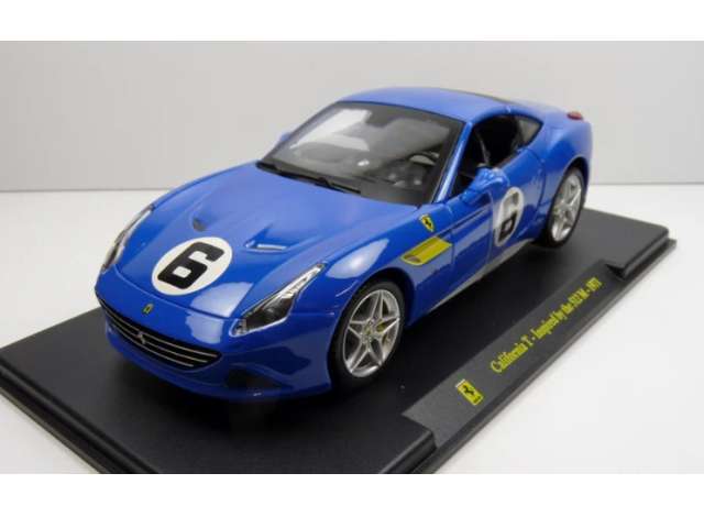 Pre-Order – 1971 Ferrari California T #6, blue 1:24 Magazine Models Model (MAG024FVQ54) – ETA. December 2026