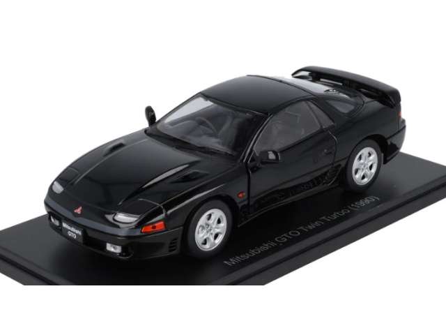 Pre-Order – 1990 Mitsubishi GTO Twin Turbo, black 1:24 Magazine Models Model (MAG024VQJ215) – ETA. December 2026
