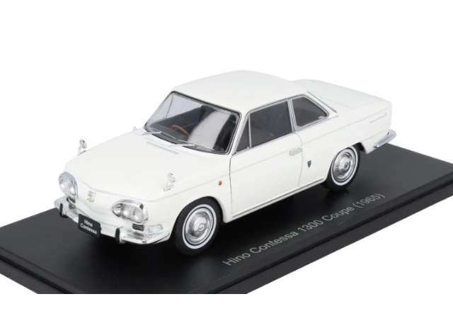 Pre-Order – 1965 Hino Contessa 1300 Coupe, white 1:24 Magazine Models Model (MAG024VQJ216) – ETA. December 2026