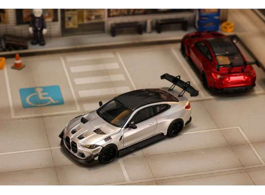 Pre-Order – BMW G82 M4, silver 1:64 Street Weapon Model (STW301) – ETA. January 2027