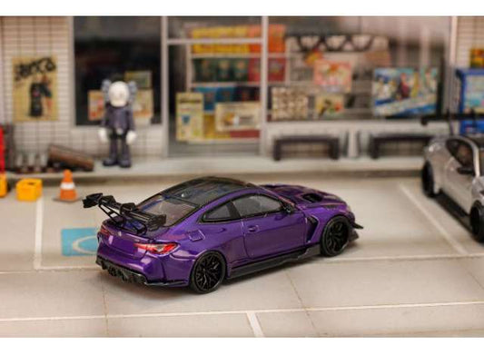 Pre-Order – BMW G82 M4, purple 1:64 Street Weapon Model (STW302) – ETA. January 2027