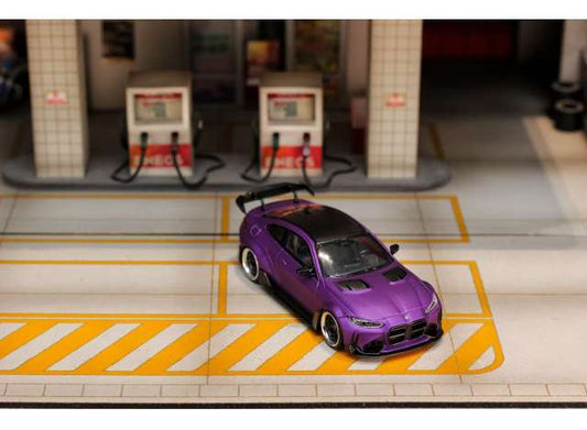Pre-Order – BMW G82 M4, matte purple 1:64 Street Weapon Model (STW303) – ETA. January 2027