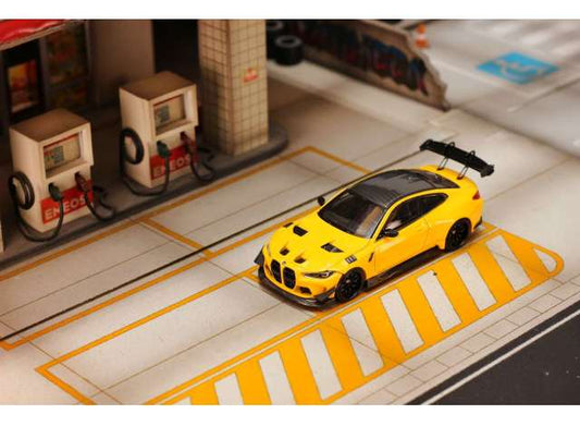 Pre-Order – BMW G82 M4, yellow 1:64 Street Weapon Model (STW304) – ETA. January 2027