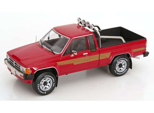 Pre-Order – 1985 Toyota Truck Xtra Cab 4x4 (Hilux), red 1:18 KK - Scale Model (KKDC181562) – ETA. December 2026