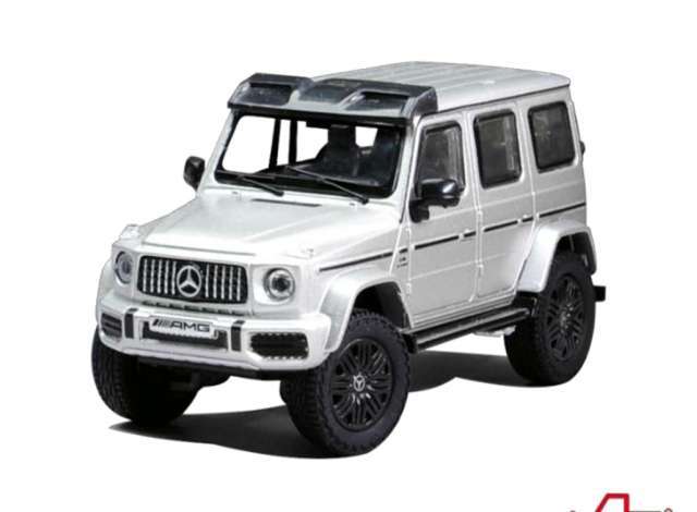 Pre-Order – Mercedes-Benz AMG G63 4×4 W463, platinum magno 1:64 KengFai Model (KF038-3) – ETA. December 2026