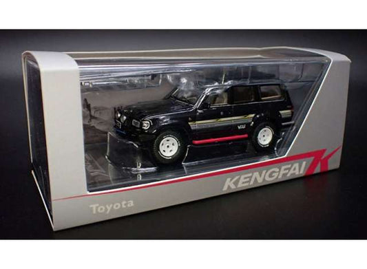 Pre-Order – Toyota Land Cruiser LC80, pearl black refitted 1:64 KengFai Model (KF031-5) – ETA. December 2026