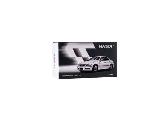 Pre-Order – Toyota Reiz, white 1:64 Massdi Model (MAS-TYT2701) – ETA. January 2027