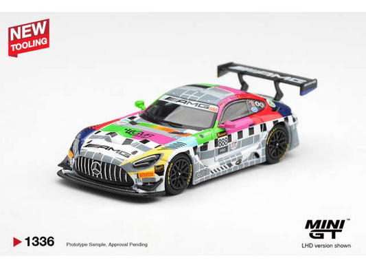 2025 Mercedes-Benz AMG GT3 888 Mercedes-AMG Team GMR Meguiars Bathurst 12 hour, various 1:64 Mini GT Model (MGT01336-BL) – ETA. April 2027