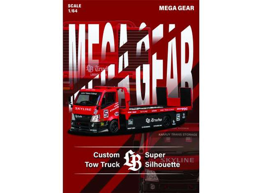 Pre-Order – Custom Hauler Super Silhouette, black/red 1:64 Mega Gear Model (MG-644) – ETA. January 2027