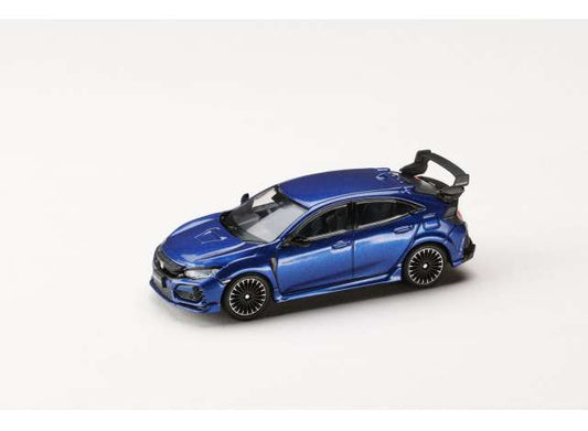 Pre-Order – 2017 Mugen Civic Type R (FK8), racing blue pearl 1:64 Hobby Japan Model (HJDM011-24) – ETA. March 2027